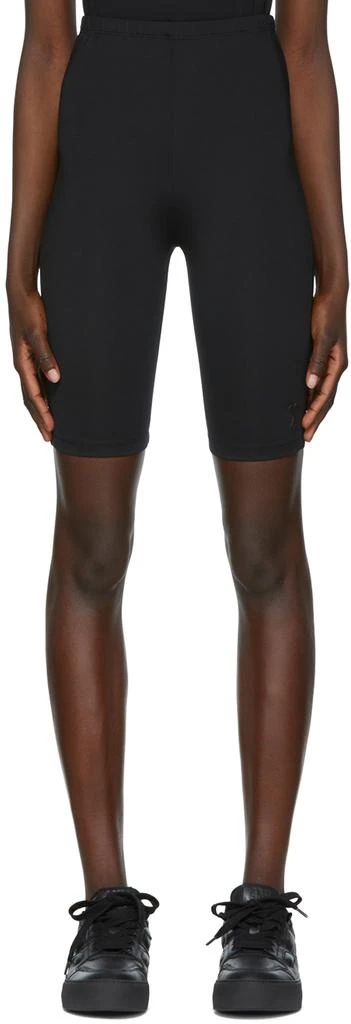AMI Black Ami De Cœur Shorts 1
