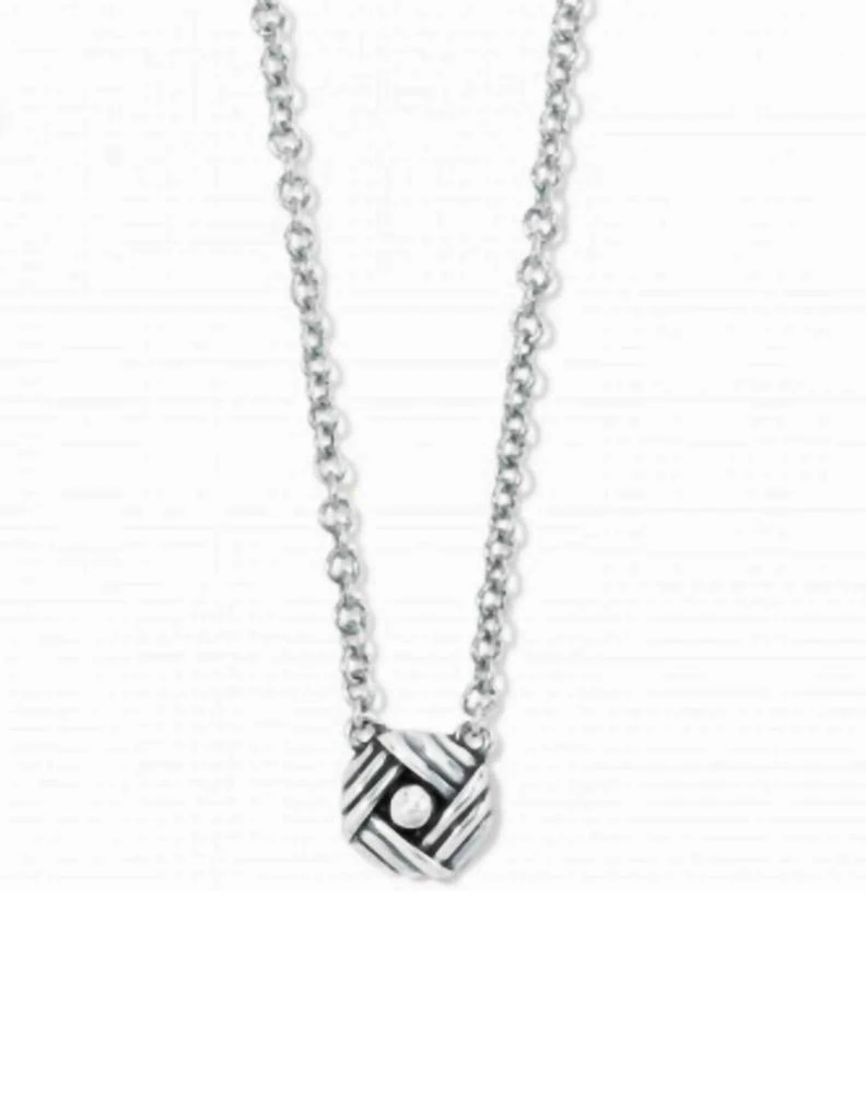 Brighton Single Sonora Knot Necklace In Silver 1