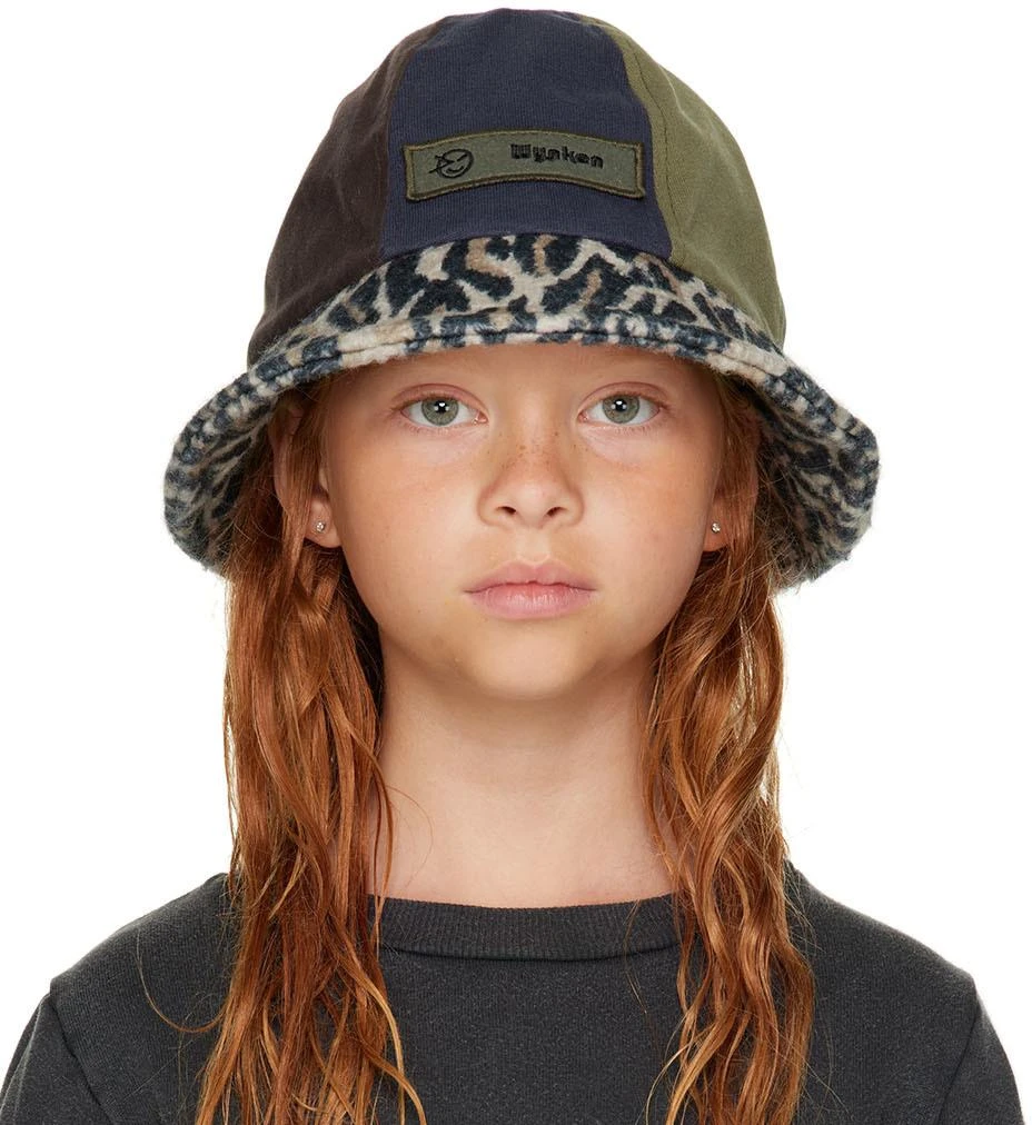 Wynken Kids Khaki Six Panel Bucket Hat