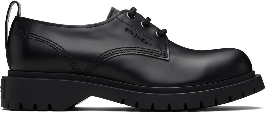 Givenchy Black Bullskin Derbys 1