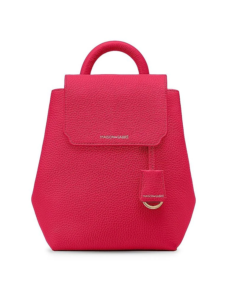 Maison de Sabre Mini Soft Leather Backpack 1