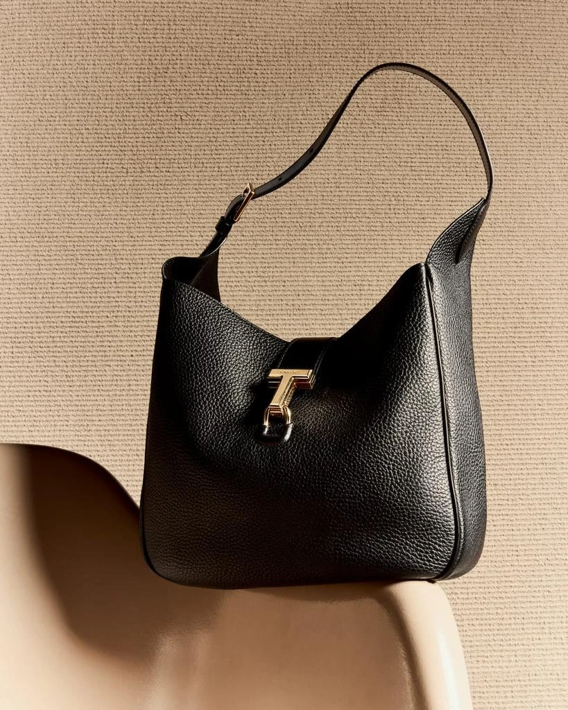 Tom Ford Monarch Medium Hobo Bag in Leather 2
