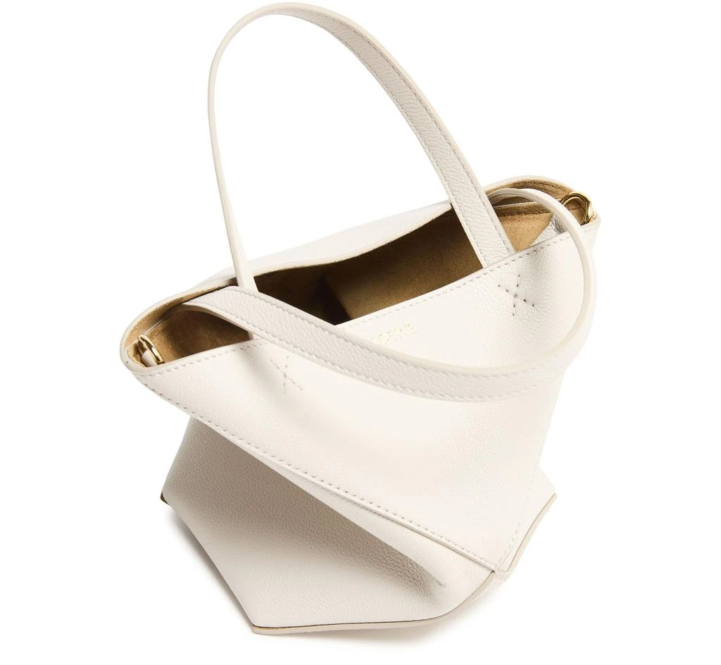 Loewe Mini Puzzle Fold tote in soft grained calfskin 6