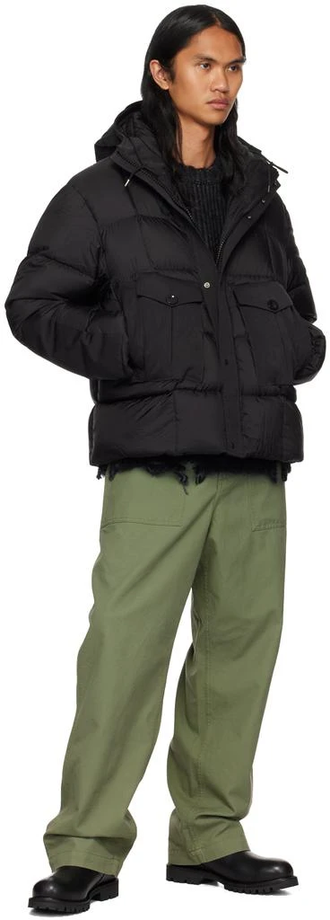 Ten c Black Tempest Combo Down Jacket 4