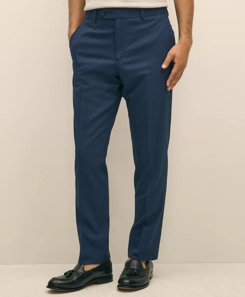 Brooks Brothers Brooks Brothers Explorer Collection Slim Fit Wool Pinstripe Suit Pants 2