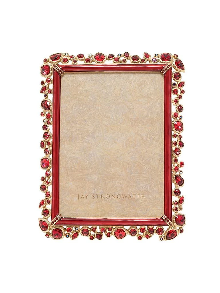 Jay Strongwater Leslie Bejeweled 5'' X 7'' Frame 1