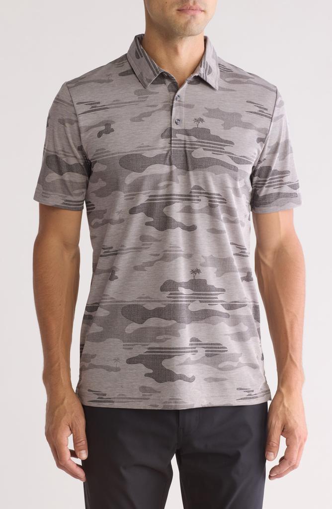 Travis Mathew Beachside Stealth Pima Cotton Blend Polo