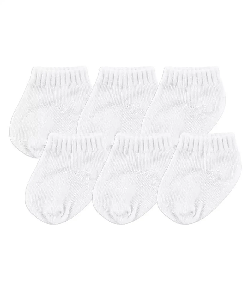 Luvable Friends Six Pair Ultra-Low Footies