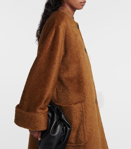 【関税＆送料込み】Max Mara Kadiak Oversized Alpaca And Woo Max Mara Kadiak Oversized Alpaca And Wool Teddy Coat