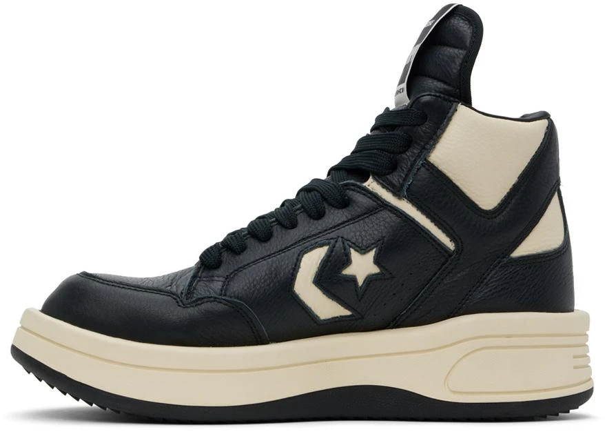 Rick Owens DRKSHDW Black Converse Edition TURBOWPN Mid Sneakers 3