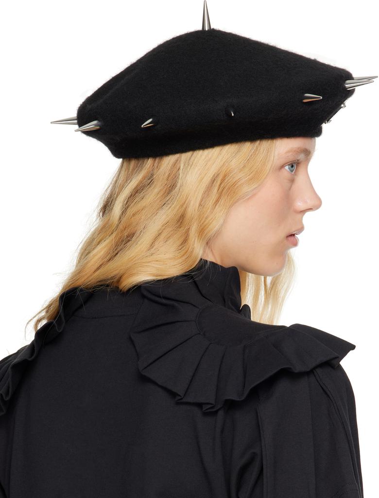 Shop Black Spikey Beret on Sale at BeyondStyle – Get 34% Off Black