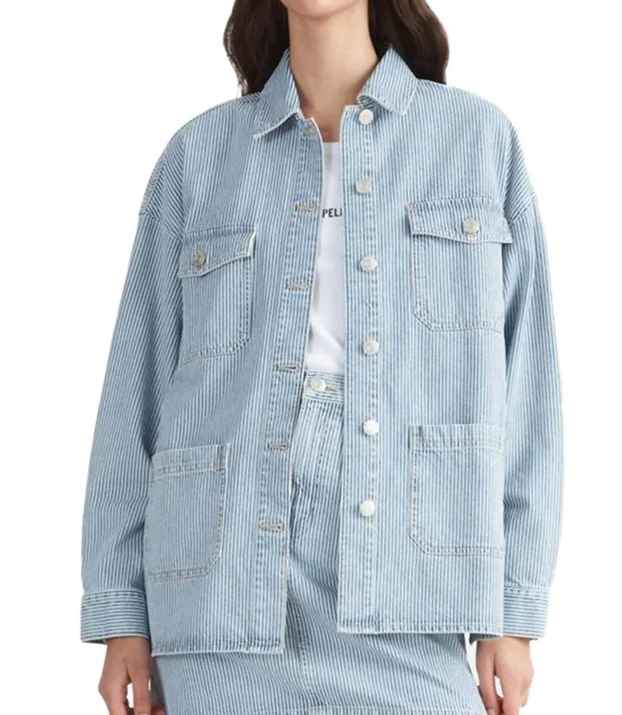 ENA PELLY Ena Pelly - Diana Stripe Denim Jacket