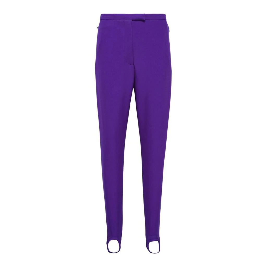 Dries Van Noten High-Waist Stirrup Trousers
