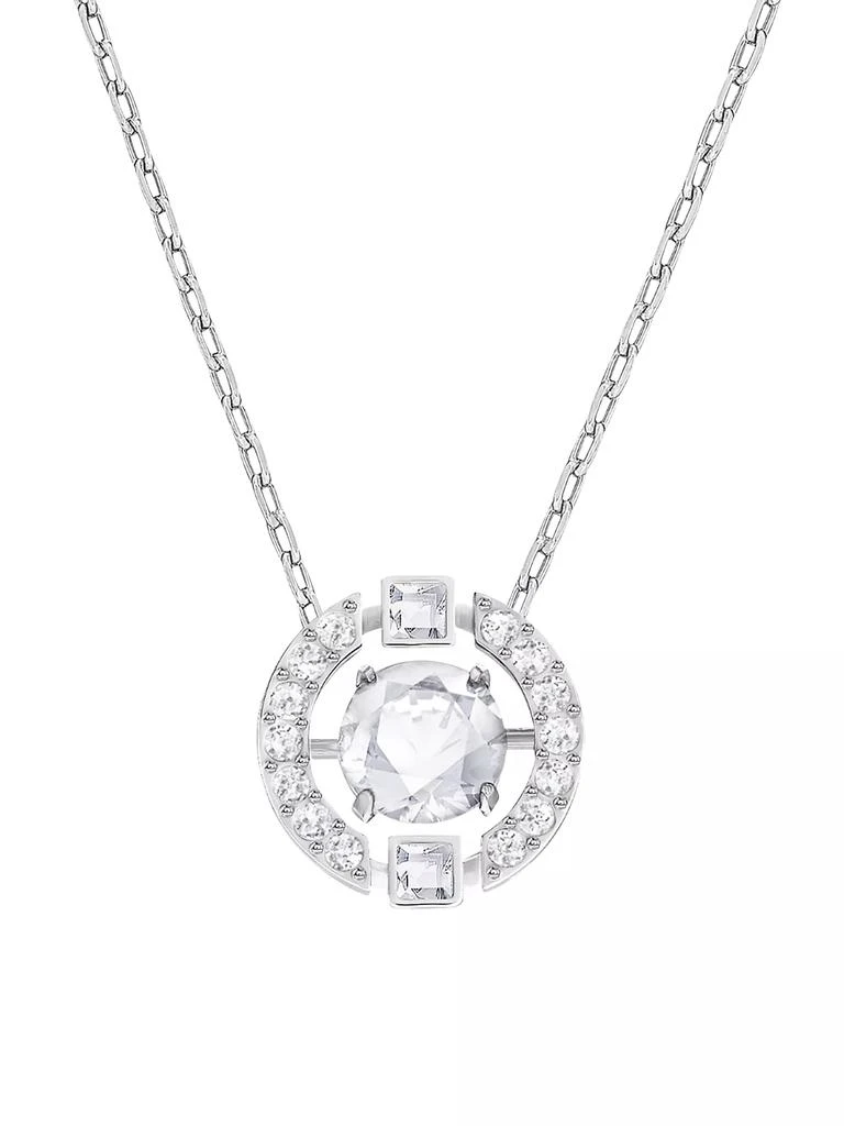Swarovski Una Swarovski Crystal Rhodium-Plated Necklace 1