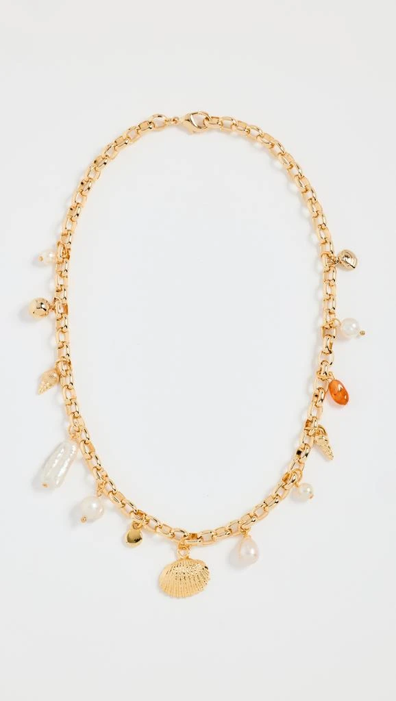 Shashi Chain Charm Necklace 1