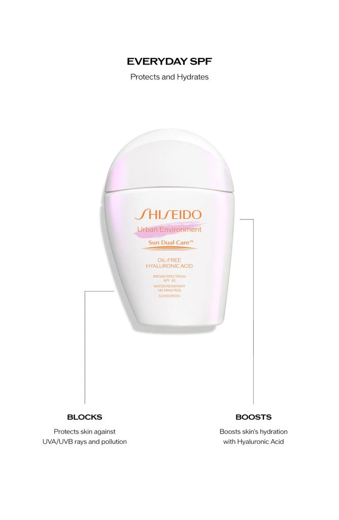 Shiseido Urban Environment Sun Dual Care™ Oil-Free Broad Spectrum SPF 42 Sunscreen 6