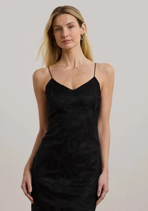 Ralph Lauren Ralph Lauren Embroidered Sleeveless Cocktail Dress 4