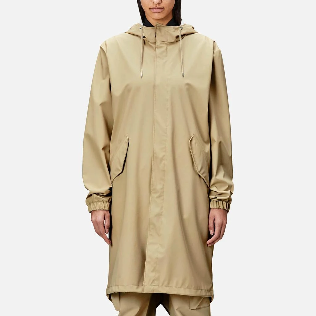 RAINS Rains Coated-Shell Fishtail Parka 1