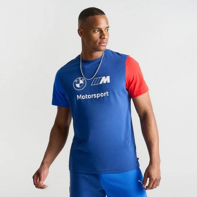 Puma Men's Puma BMW M Motorsport Essentials Logo T-Shirt 3