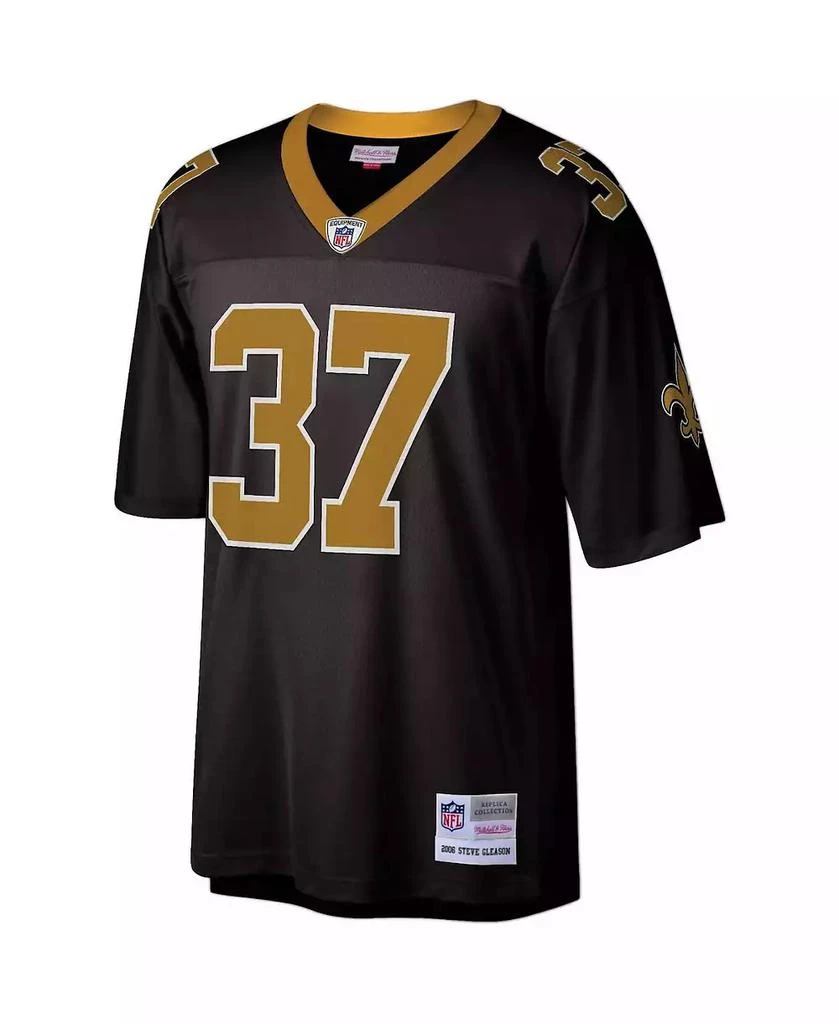 Mitchell and Ness Men
s Steve Gleason Black New Orleans Saints Legacy Replica Jersey 3
