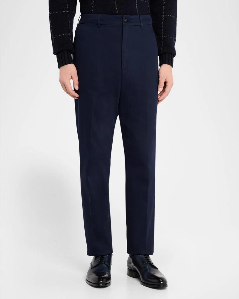 Dunhill Men
s Cotton Twill Straight-Leg Chino Pants 4