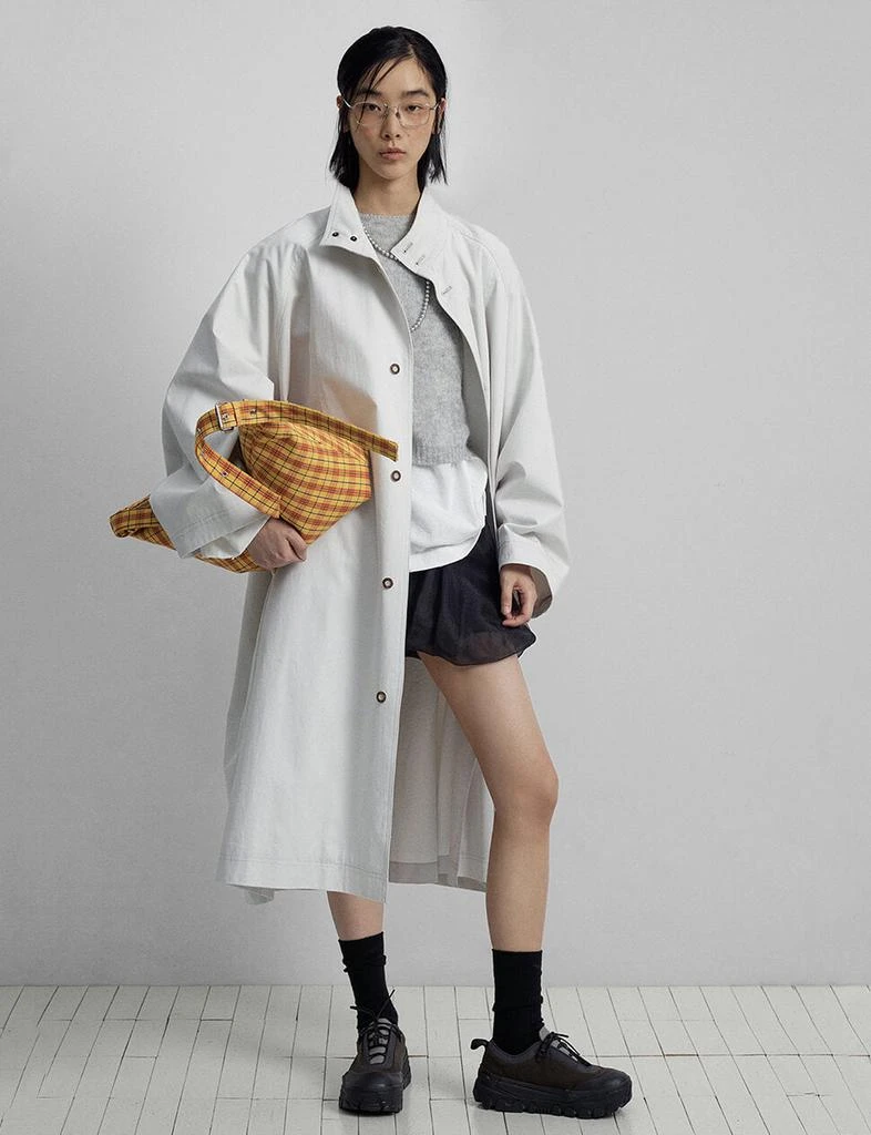 Pixie Market White Cocoon Jacket 5