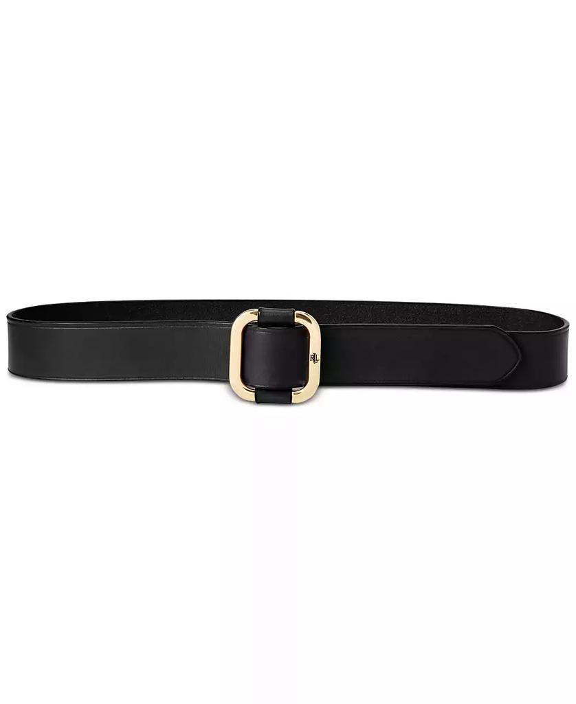 Ralph Lauren Women's Leather Slide-Buckle Belt