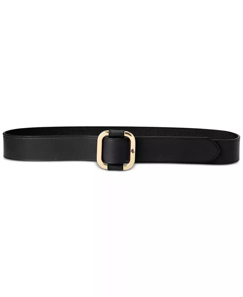 Women's Leather Slide-Buckle Belt $45.50