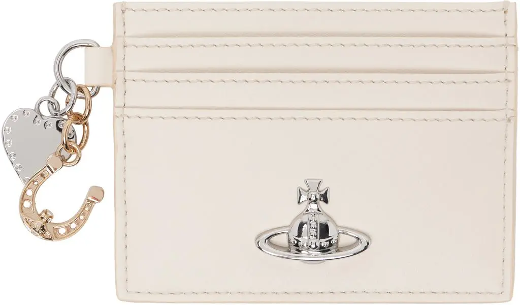 Vivienne Westwood Off-White Charms Card Holder