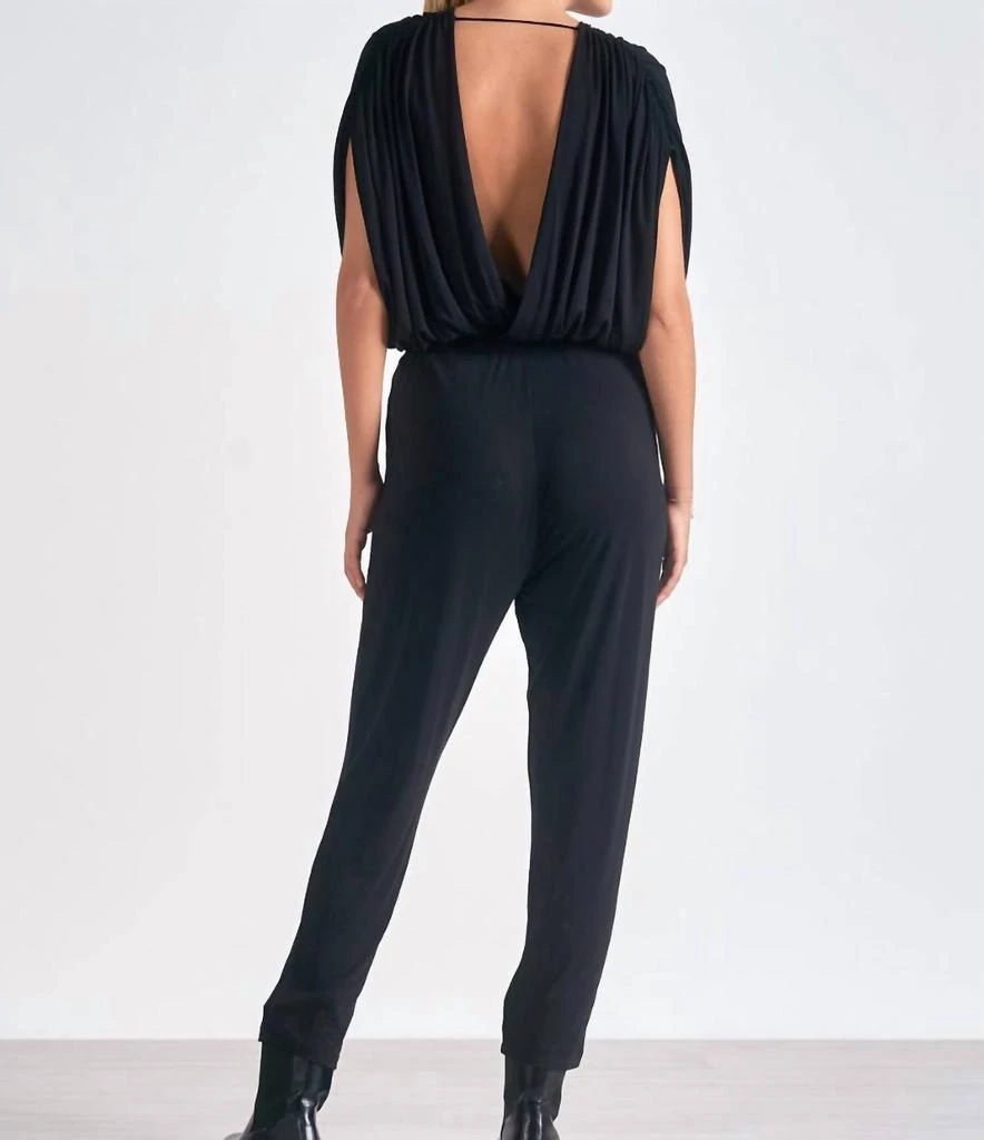 Elan Elan - V-neck Jumpsuit 3