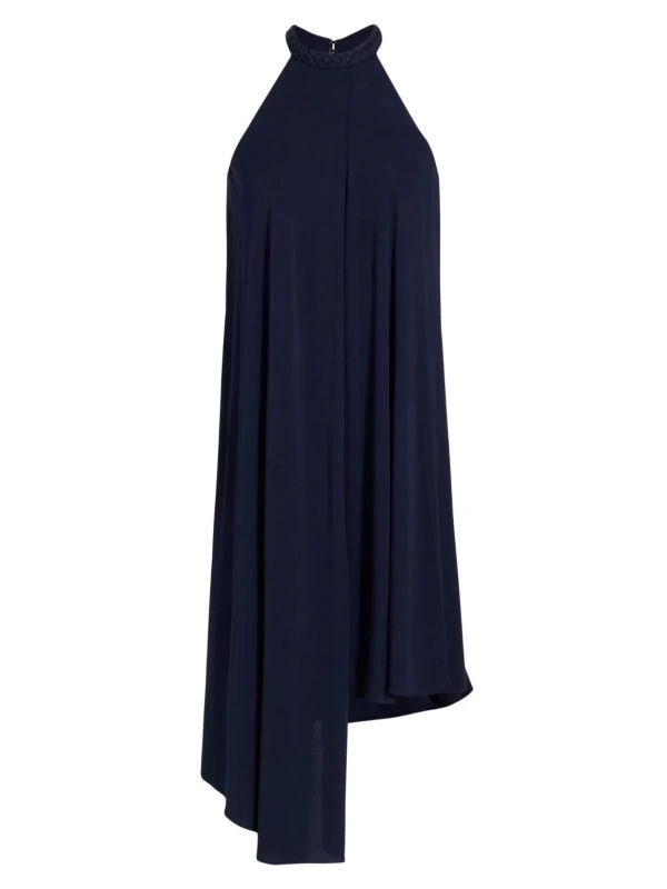 Halston Heritage Marie Asymmetric Halter Dress 5