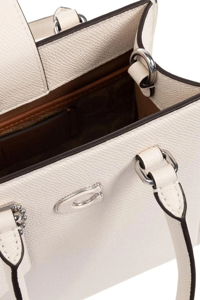 Coach Coach Logo Plaque Top Handle Tote Bag 4