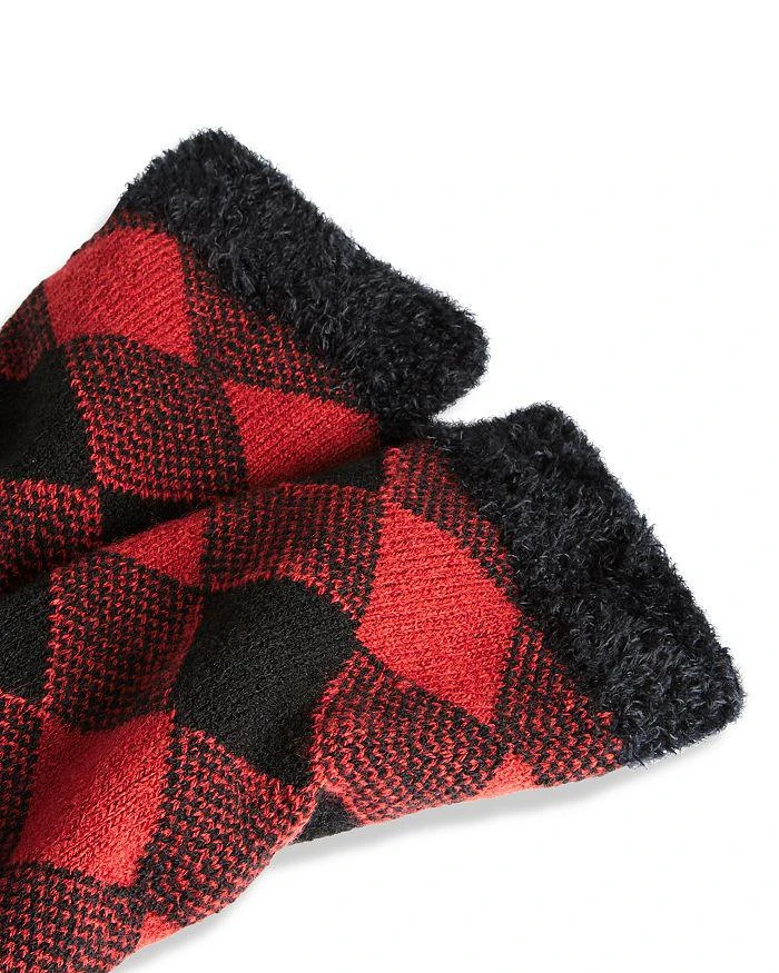 UGG Grady Check Fleece Lined Crew Socks 2