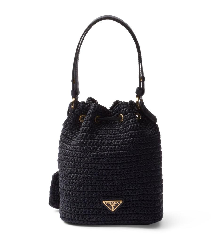 Prada Woven Re-Edition 2005 Bucket Bag