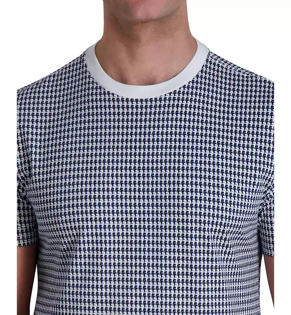 Karl Lagerfeld Paris Men's Houndstooth T-Shirt 3