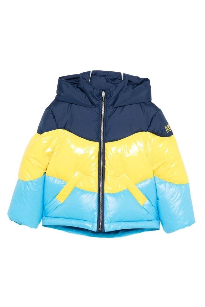 Khrisjoy Khrisjoy Kids Khris Multistripes Puffer Jacket