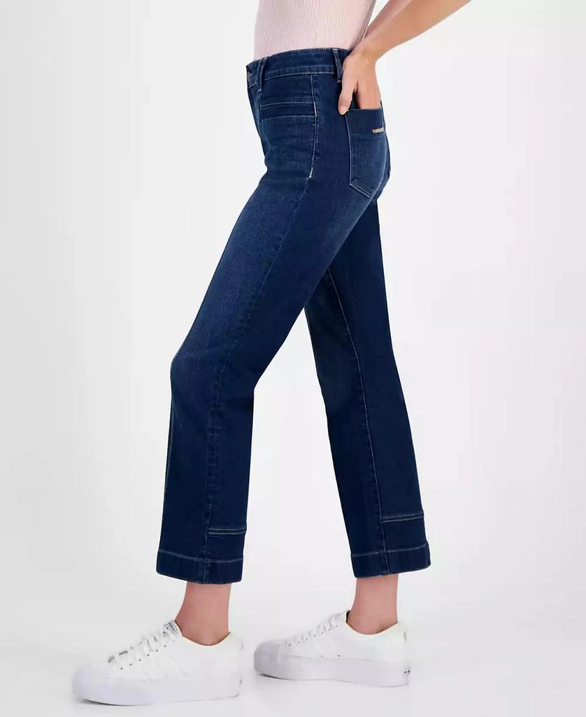 Nautica Jeans Women's Flared Demi-Bootcut Cropped Jeans 3