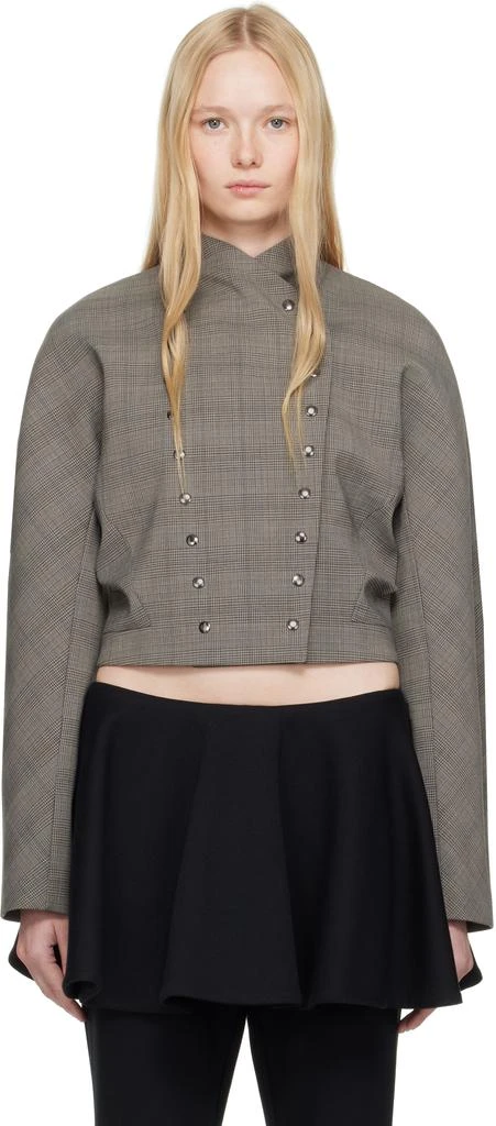 FIDAN NOVRUZOVA Gray Ivona Jacket 1