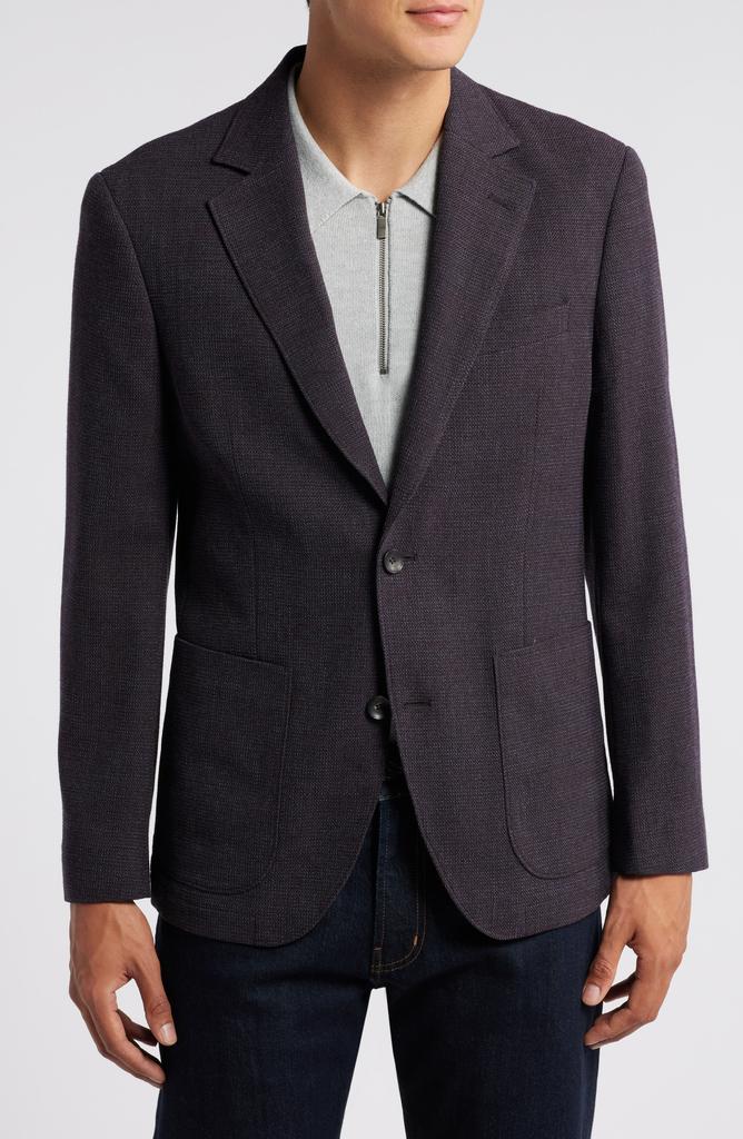 Nordstrom Textured Knit Wool Sport Coat