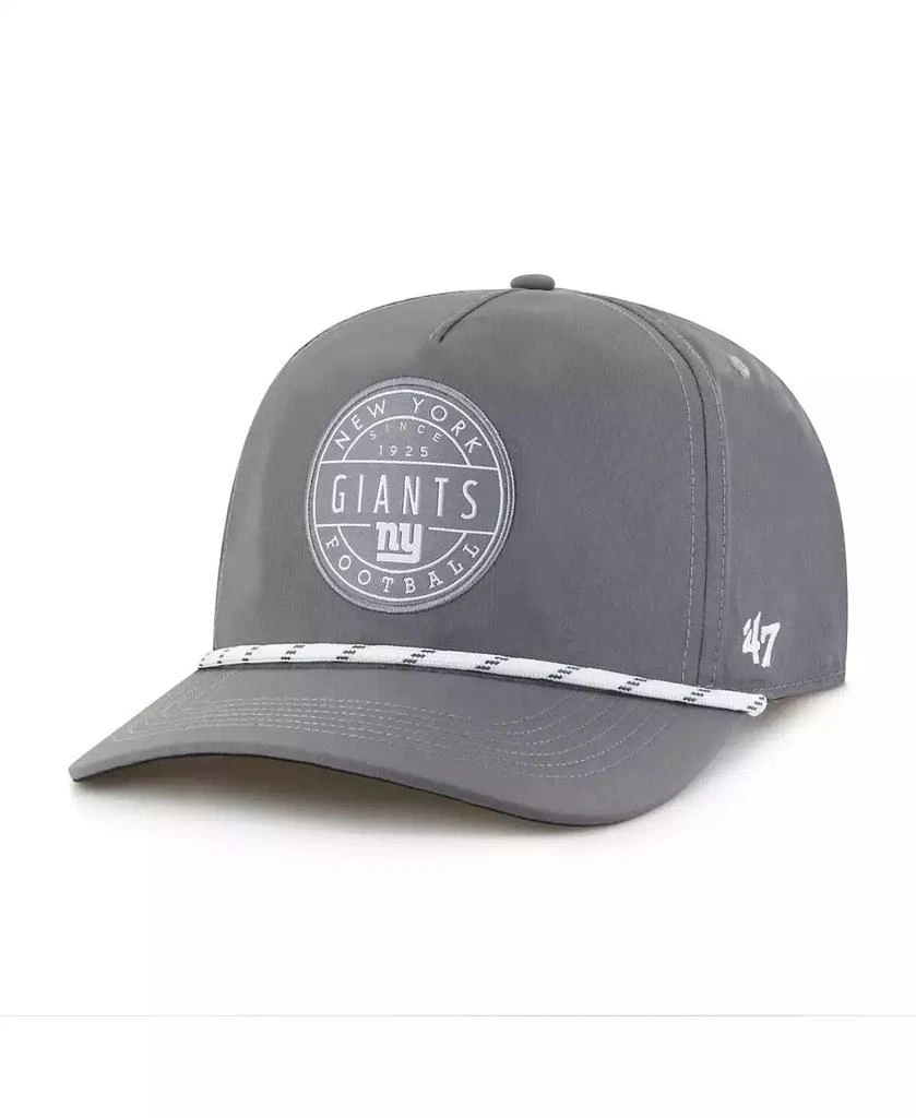 47 Brand Men's Gray New York Giants Suburbia Hitch Adjustable Hat 1