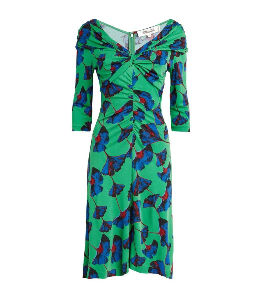 DVF Diane von Furstenberg Floral Print Jim Dress 1