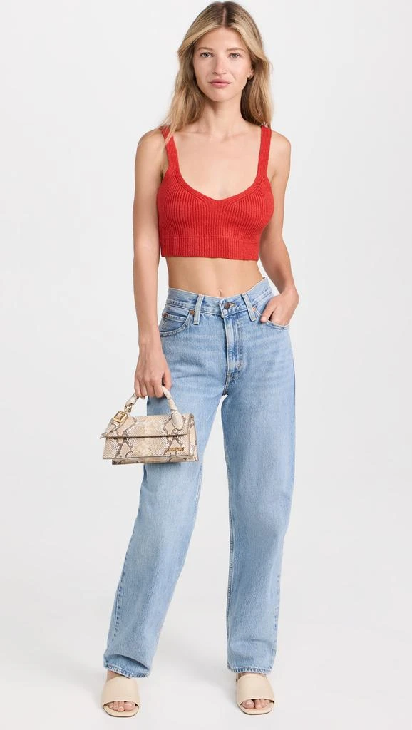 Enza Costa Linen Knit Bralette 4