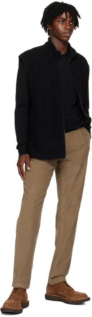 Sunspel Black Zip Vest 4