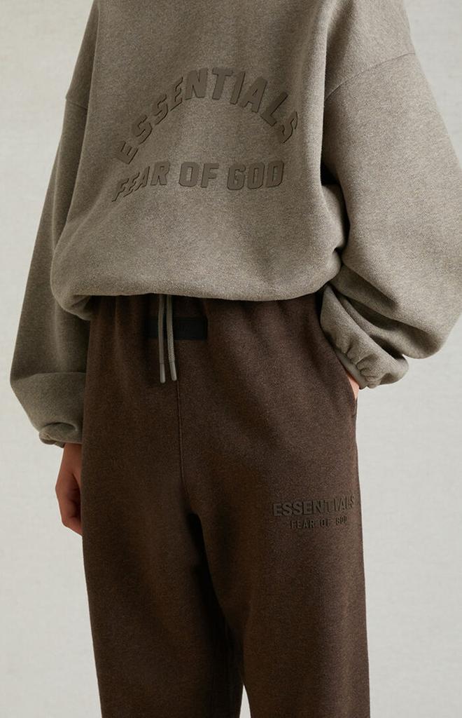 【FOG Essentials】Women's Heather Wood Sweatpants Fear of God Essentials Women's Heather Wood Sweatpants | PacSun