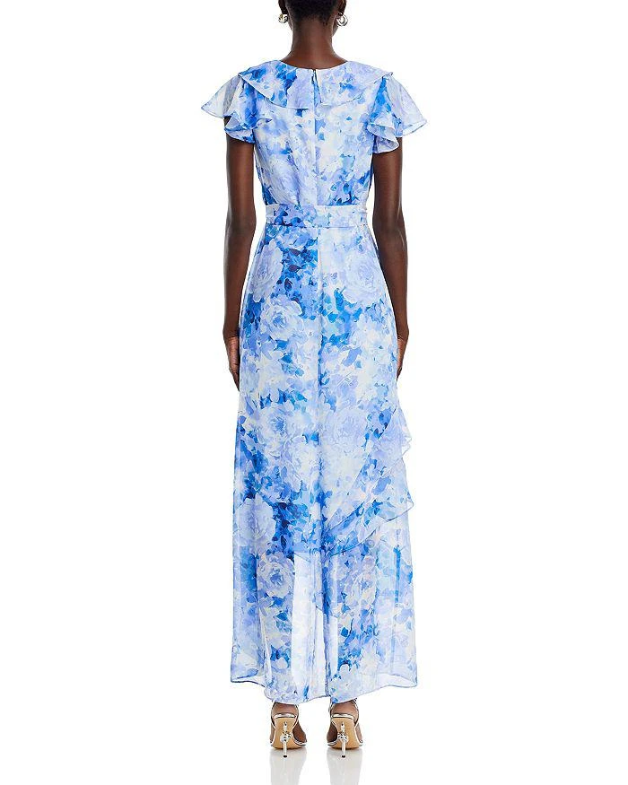 Eliza J Asymmetric Ruffled Dress 4