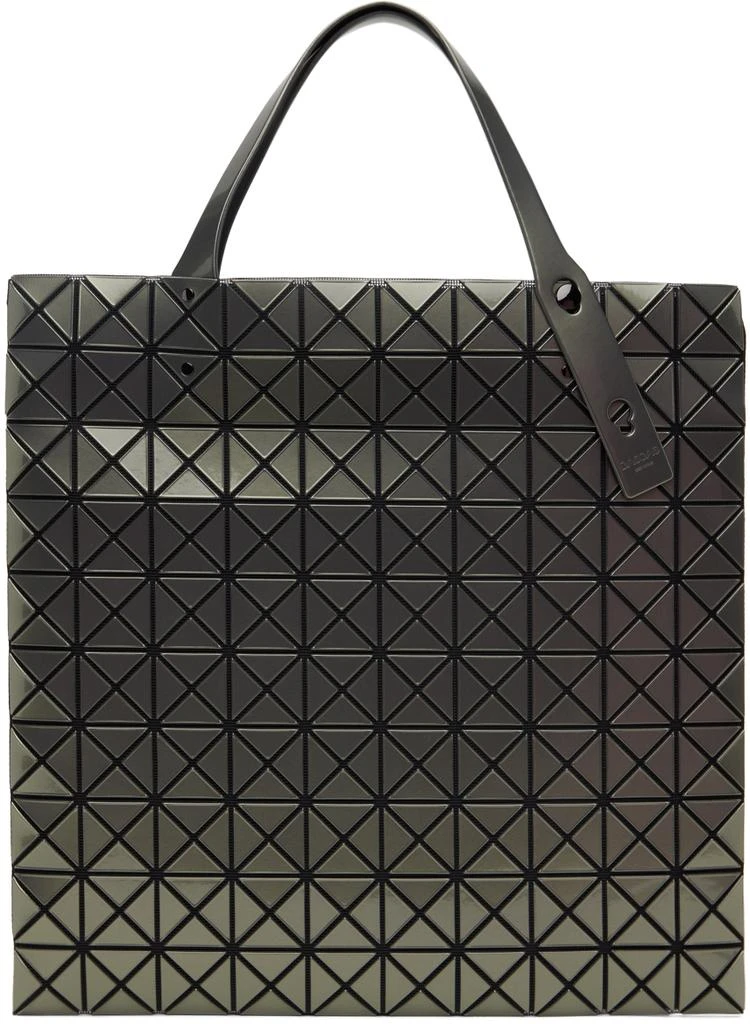 BAO BAO ISSEY MIYAKE Khaki Prism Metallic Tote 1