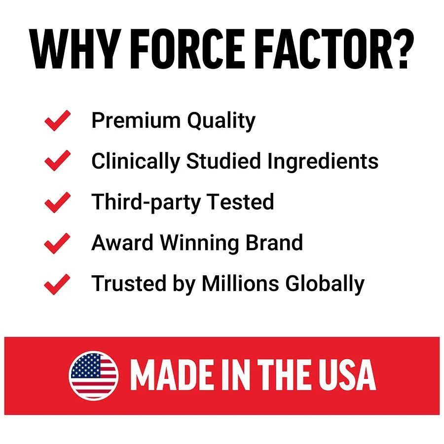 Force Factor Urinary Health Support Formula Sweet Cranberry 7