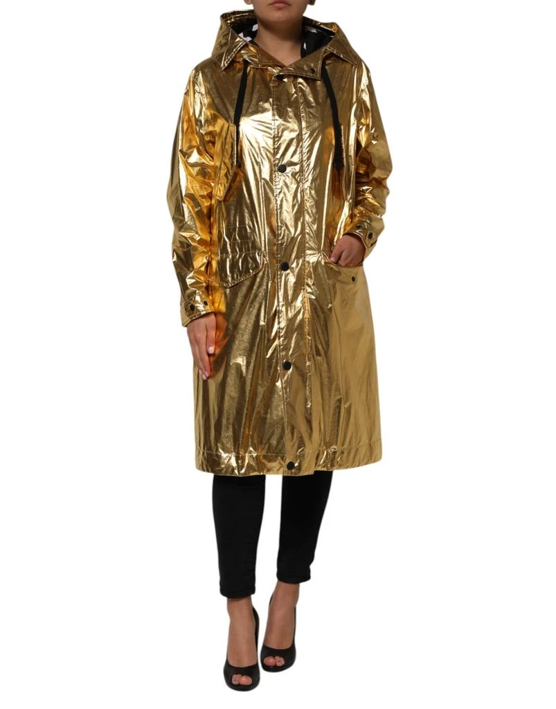 Dolce
Gabbana Hooded Long Sleeves Trench Coat Women
s Jacket