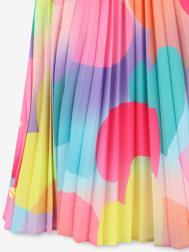 Billieblush Billieblush Girls Pleated Heart Dress in Multicolour 4