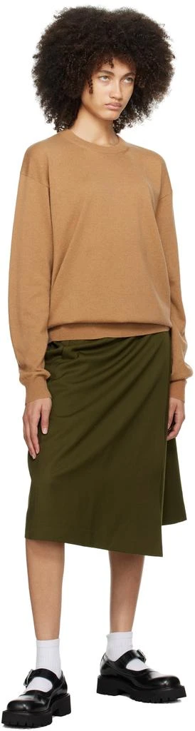 6397 Tan Slouchy Sweater 4